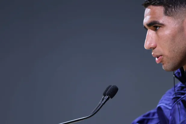 حكيمي نفى عنه تهمة الاغتصاب (أ.ف.ب)