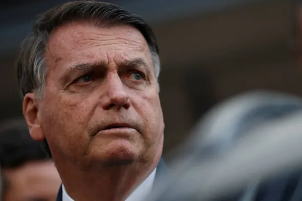 Brezilya Eski Devlet Başkanı Jair Bolsonaro (Reuters)