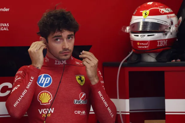 شارل لوكلير سائق فيراري (رويترز)