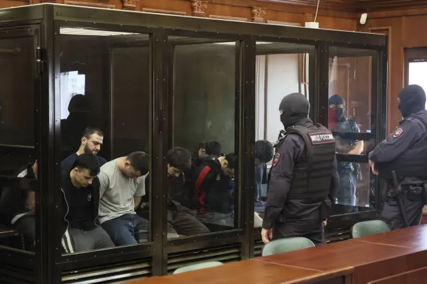 بدء محاكمة منفذي الهجوم المسلح على قاعة كروكوس في موسكو