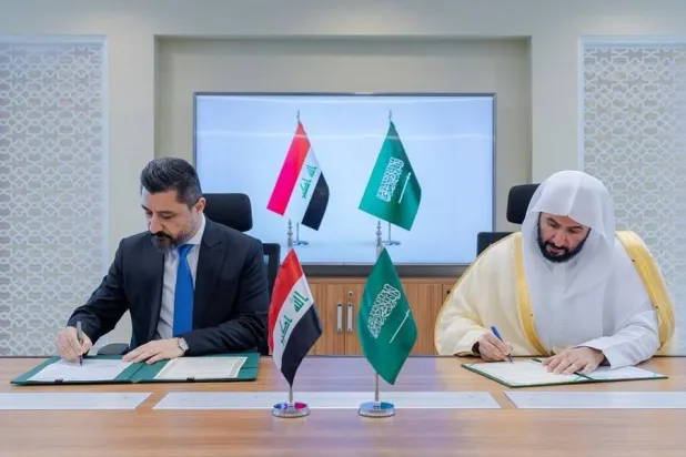 وزیران دادگستری پادشاهی عربی سعودی و عراق برنامه همکاری را امضا کردند (واس)