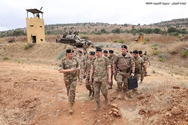 قائد الجيش اللبناني يتفقد وحدات عسكرية في شرق لبنان يوم عيد الجيش مطلع الشهر الحالي (مديرية التوجيه)