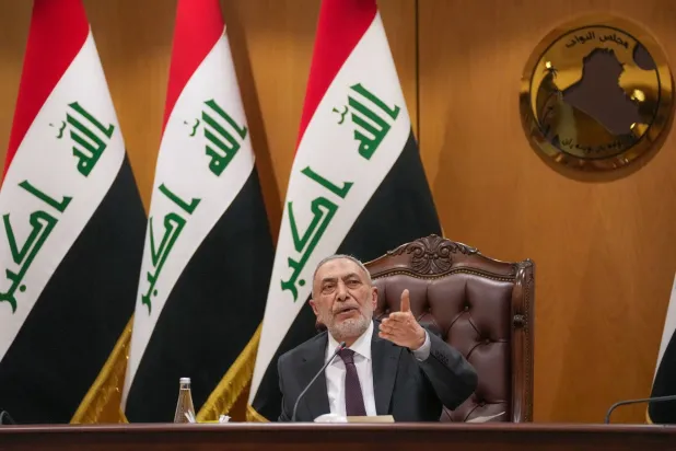 رئيس البرلمان العراقي محمود المشهداني (موقع المجلس)