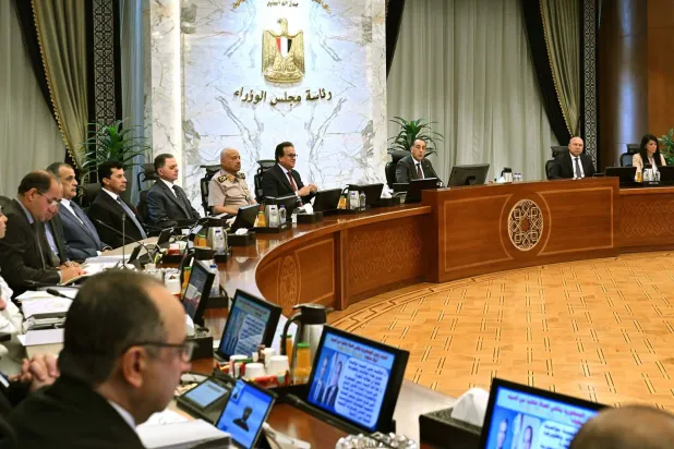 خلال اجتماع الحكومة المصرية الأربعاء (مجلس الوزراء المصري)