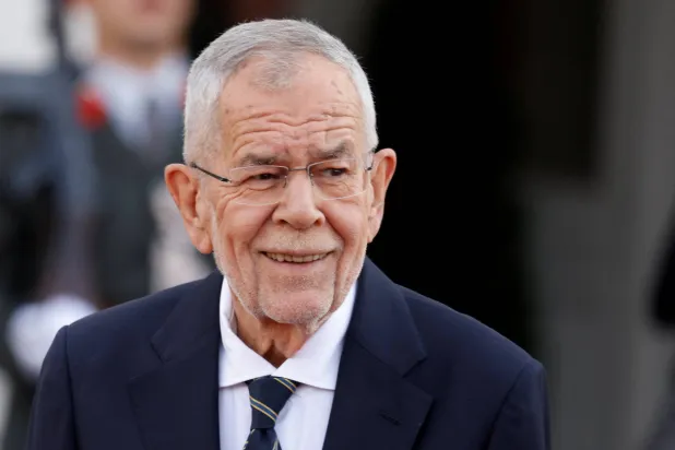 الرئيس النمساوي ألكسندر فان دير بيلين (رويترز)