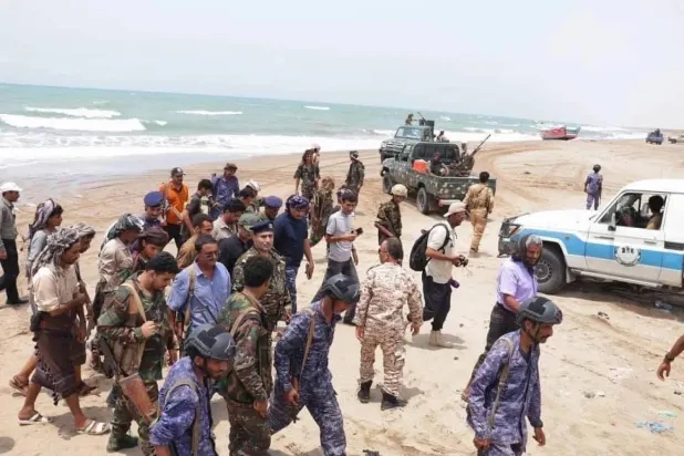 Authorities raid smuggling hubs after the death of 92 illegal migrants. (Government media) 