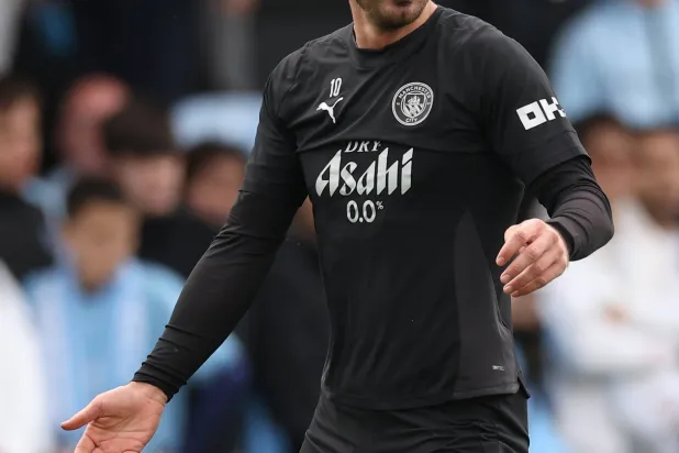 جاك غريليش إلى إيفرتون (إ.ب.أ)