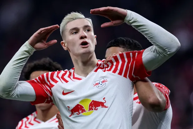 المهاجم السلوفيني الشاب بنجامين سيسكو (أ.ف.ب)