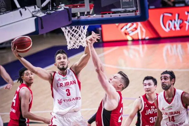 من المواجهة التي جمعت إيران واليابان (الشرق الأوسط)