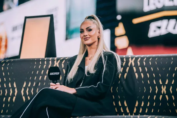 نجمة كرة القدم السويسرية أليشا ليمان (الشرق الأوسط)