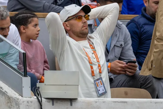 ستيفانو فوكوف المدرب السابق للكازاخية إيلينا ريباكينا (وسائل إعلام عالمية)