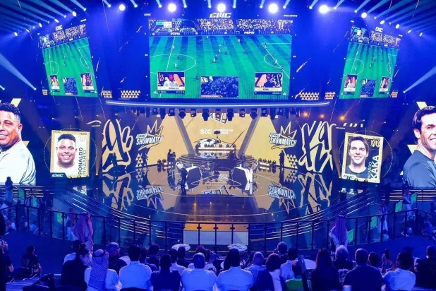 النجمان البرازيليان على مسرح التحدي (واس)