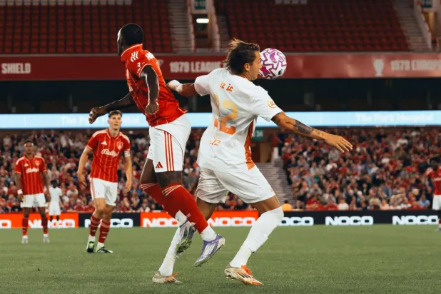 من ودية القادسية الأخيرة أمام نوتنغهام فورست (موقع النادي)