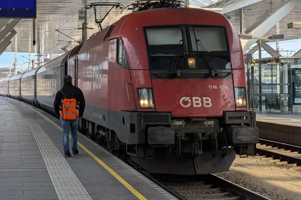 شركة السكك الحديدية النمساوية «ÖBB» (غيتي)