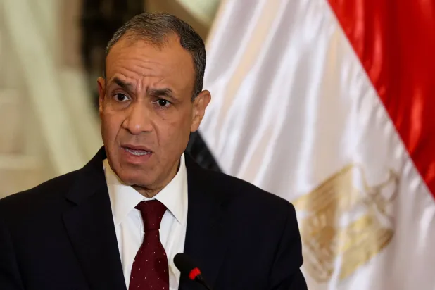 وزير الخارجية المصري بدر عبد العاطي (رويترز)