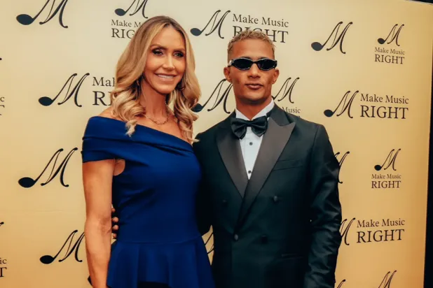 رمضان وصورة مع لارا ترمب (صفحته على «إنستغرام»)