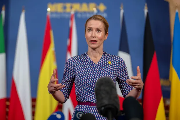 مسؤولة السياسة الخارجية في الاتحاد الأوروبي كايا كالاس (د.ب.أ)