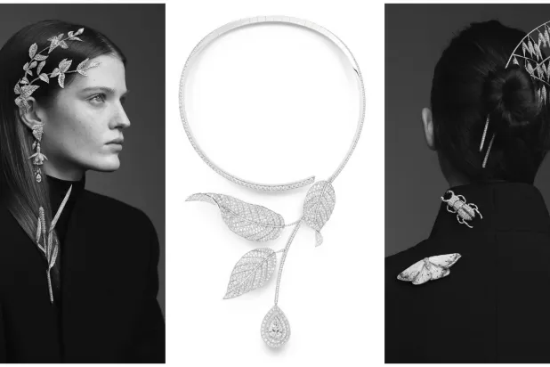 تتصدّر الحشرات الصغيرة والحيوانات الضخمة وكذلك الورود والبرسيم الساحة حالياً في عالم المجوهرات (بوشرون)