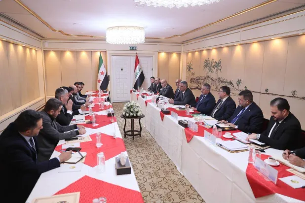 وزير النفط العراقي يلتقي نظيره السوري في بغداد (وزارة النفط العراقية)