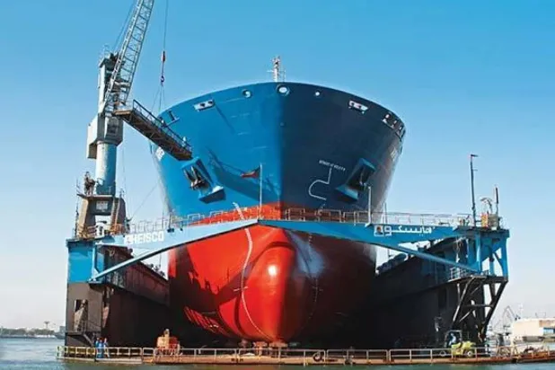 أحد مشروعات شركة «الصناعات الهندسية الثقيلة وبناء السفن»... (موقع الشركة الإلكتروني)