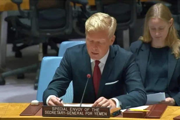 المبعوث الأممي إلى اليمن هانس غروندبرغ (الأمم المتحدة)