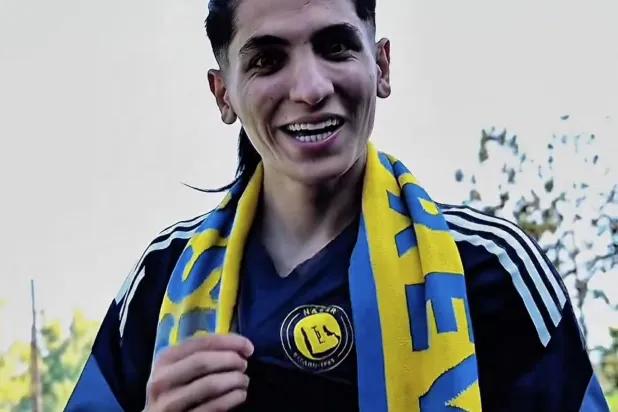 العراقية شوخان بقميص النصر (نادي النصر)