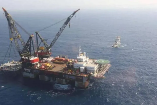 حقل «ليفياثان» الإسرائيلي للغاز (رويترز) 