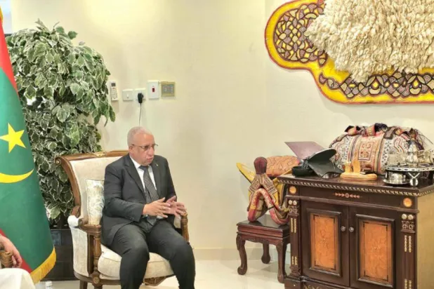 سفير موريتانيا لدى السعودية مختار ولد داهي (الشرق الأوسط)