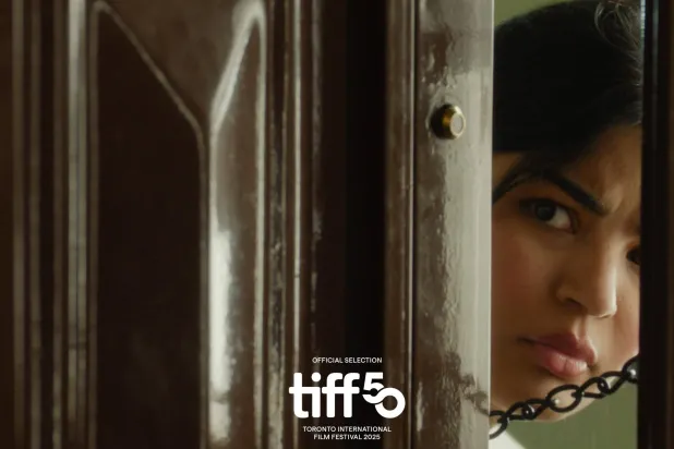 ميلا الزهراني على ملصق الفيلم (سوني بيكتشرز كلاسيكس)