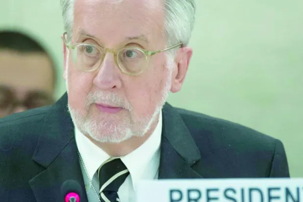 
رئيس اللجنة المستقلة للتحقيق في سوريا باولو سيرجيو بينهيرو (الأمم المتحدة)