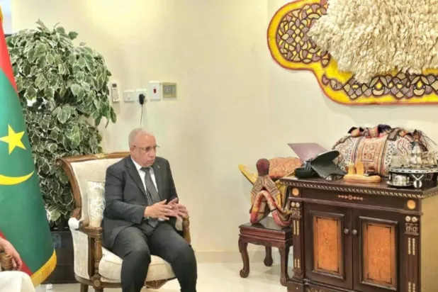 Mauritania’s Ambassador to Saudi Arabia Moktar Ould Dahi. (Asharq Al-Awsat) 