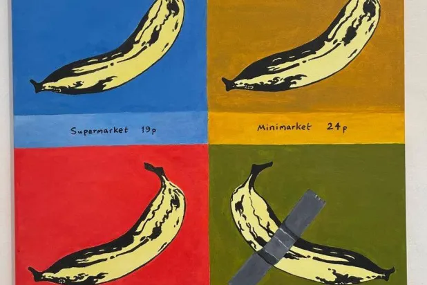 «ثمن الموز» للفنان برين هاورث (الشرق الأوسط)