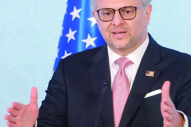 
مستشار الرئيس الأميركي للشؤون العربية والأفريقية، مسعد بولس (أ.ف.ب)