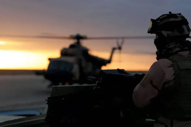 A photo from Ain al-Asad base in Anbar, Iraq, December 29, 2019 (Reuters) 