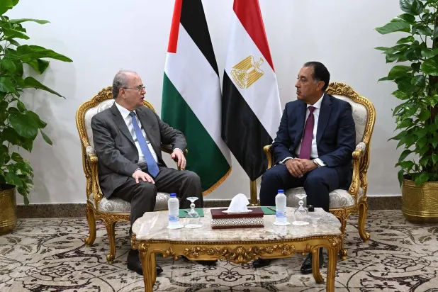 رئيس الوزراء المصري يلتقي نظيره الفلسطيني الأحد في العلمين (مجلس الوزراء المصري)