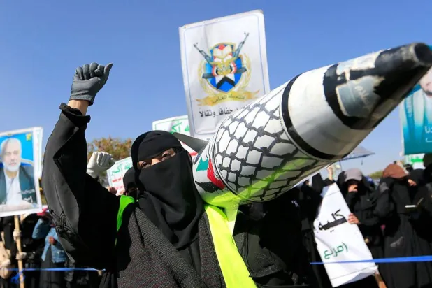 نشاط متزايد للجماعة الحوثية في أوساط النساء خلال السنوات الماضية (غيتي)