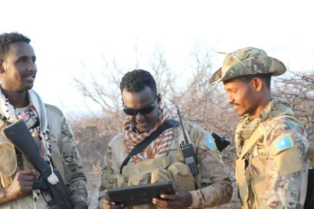 عناصر من الجيش الصومالي (متداولة)