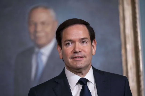 وزير الخارجية الأميركي ماركو روبيو في مقر وزارة الخارجية الأميركية في واشنطن (أ.ب)