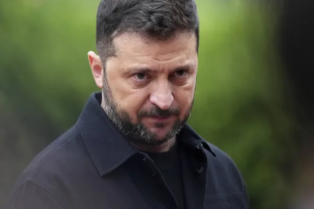 الرئيس الأوكراني فولوديمير زيلينسكي (أ.ب)