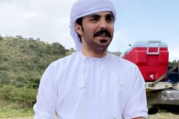 صورة متداولة في منصات التواصل الاجتماعي للشاعر سعود بن معدي القحطاني