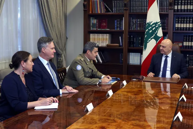 عون وقائد الـ«يونيفيل»