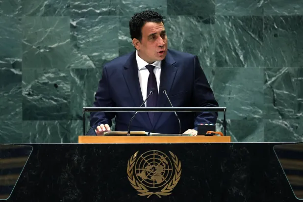 رئيس المجلس الرئاسي الليبي محمد المنفي (رويترز) 