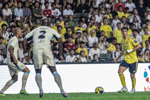 جواو فيليكس ساهم في قيادة النصر للنهائي بهدف الفوز (الاتحاد السعودي)