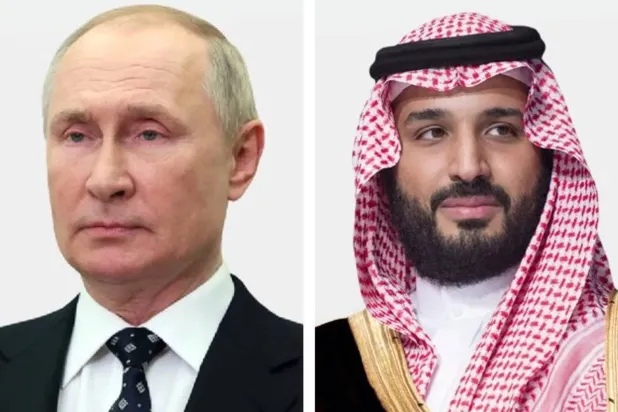 Russia’s Putin Briefs Saudi Crown Prince on Outcomes of Trump Talks