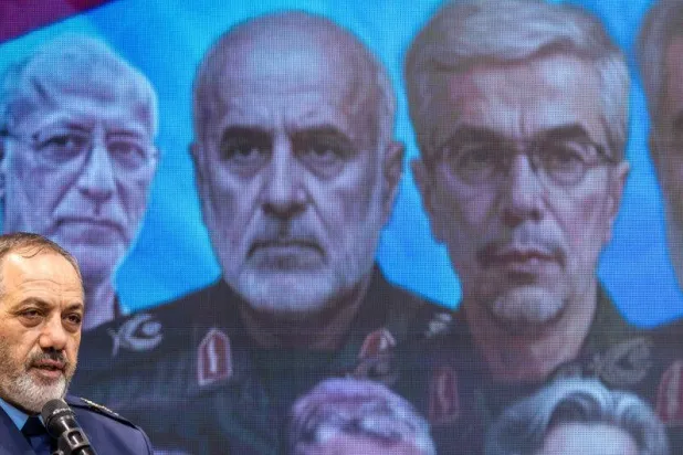 صورة نشرتها وكالة «إرنا» الرسمية اليوم لنصير زاده 