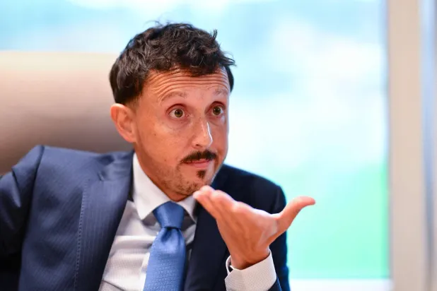 بابلو لونغوريا الرئيس الإسباني لنادي مرسيليا (أ.ف.ب)