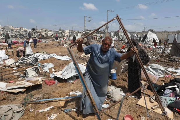 تحالف دولي يدعو إسرائيل للسماح لوسائل الإعلام الأجنبية بدخول غزة وحماية الصحافيين في القطاع (أ. ف. ب)