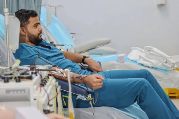تقدم مراكز التبرع بالدم خدمات صحية آمنة تراعي أعلى معايير الجودة (واس)