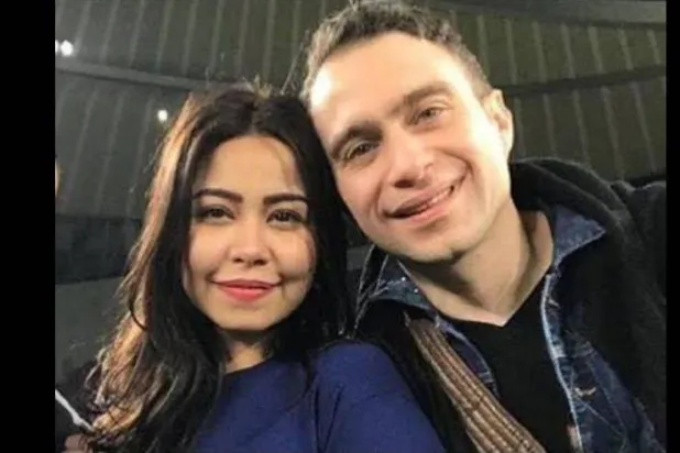 شيرين عبد الوهاب وحسام حبيب (صفحة شيرين على «فيسبوك»)