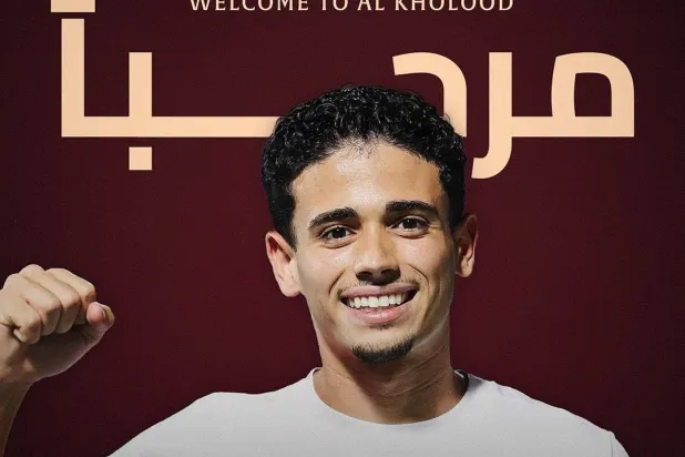 منشور ترحيبي بثه نادي الخلود بعد التوقيع مع اللاعب جوستافو جوفيا (الشرق الأوسط)